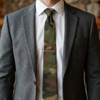 Corbata Patrón de camuflaje de bosque Recon