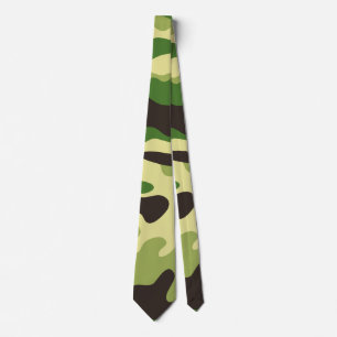 Corbata Patrón de camuflaje de Khaki