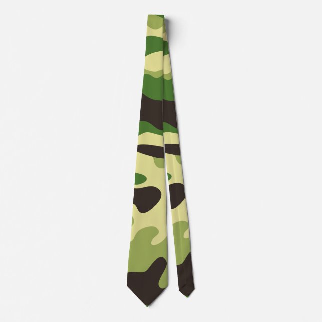 Corbata Patrón de camuflaje de Khaki (Anverso)