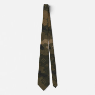 Corbata Patrón de camuflaje de madera élite Ranger