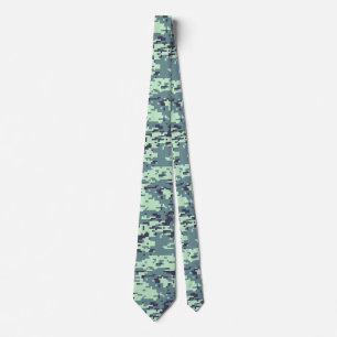 Corbata Patrón de camuflaje digital ártico