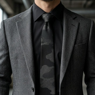 Corbata Patrón de camuflaje furtivo de Operaciones Negras