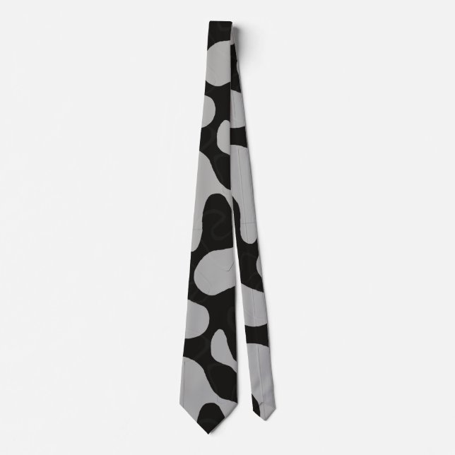 Corbata patrón de camuflaje gris (Anverso)