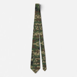 Corbata Patrón de camuflaje militar de píxeles