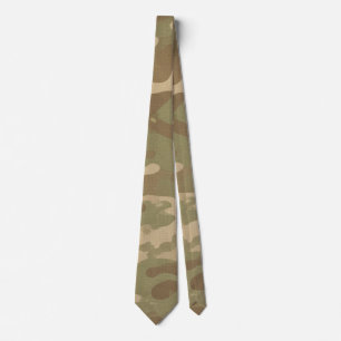 Corbata Patrón de camuflaje militar del desierto