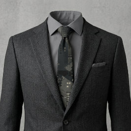 Corbata Patrón de camuflaje militar entornos urbanos
