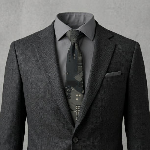 Corbata Patrón de camuflaje militar entornos urbanos