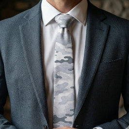 Corbata Patrón de camuflaje táctico fantasma ártico