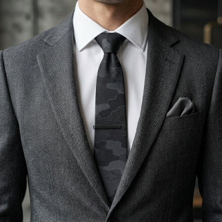 Corbata Patrón de Camuflaje Táctico Fantasma Urbano