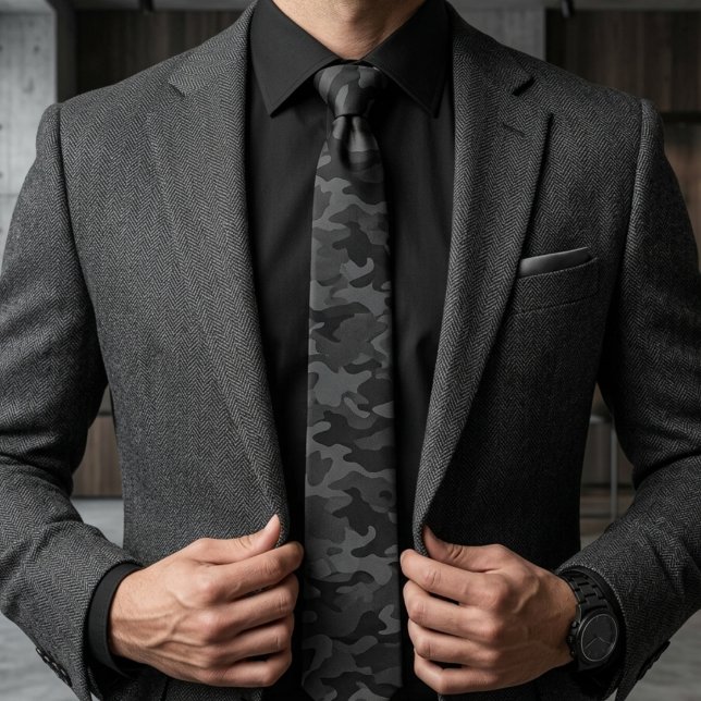Corbata Patrón de Camuflaje Táctico Sombra de Medianoche (Subido por el creador)