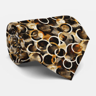 Corbata Patrón de caparazón de tortuga lindo