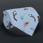 Corbata Patrón de carpa de Koi<br><div class="desc">Patrón de carpa de Koi.</div>