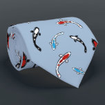 Corbata Patrón de carpa de Koi<br><div class="desc">Patrón de carpa de Koi.</div>