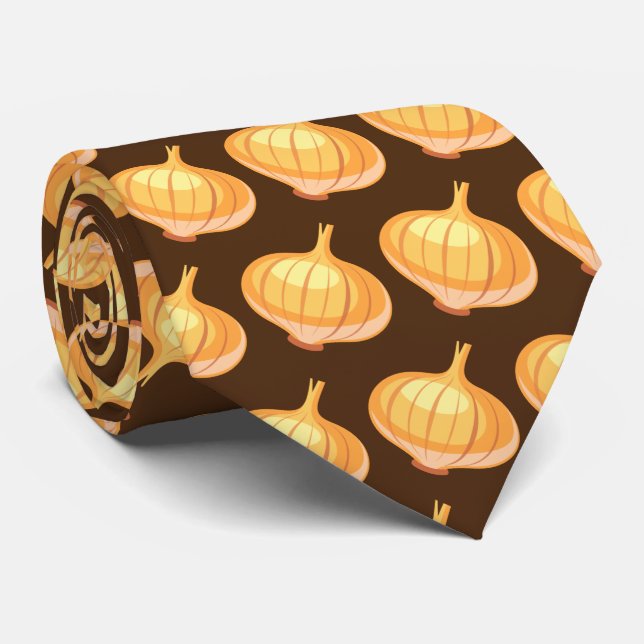 Corbata Patrón de cebolla de baldosas (Enrollado)