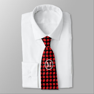Corbata Patrón de células sanguíneas monograma