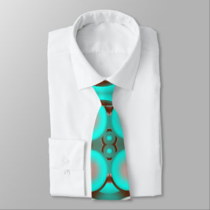 Corbata Patrón de Círculos Concéntricos Celestes Circulare