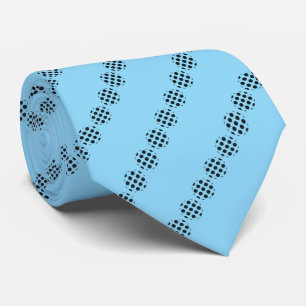 Corbata Patrón De Círculos De Pantalla De Punto De Polka N