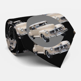 Corbata Patrón de coche de la Hotrod blanca de los años 40