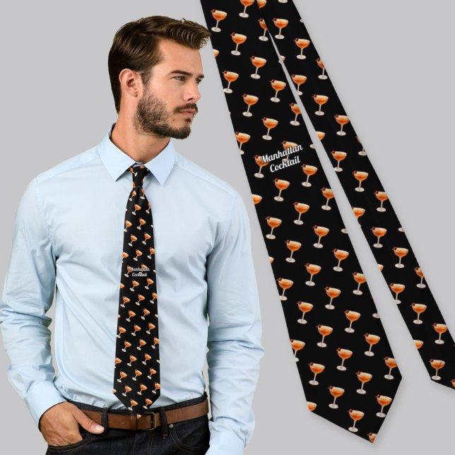 Corbata Patrón de cóctel Manhattan (Subido por el creador)