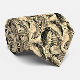 Corbata Patrón de color de agua pintado a mano Retro Vinta