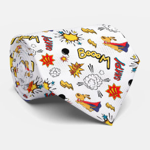 Corbata Patrón de Cómic