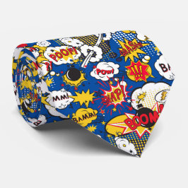Corbata Patrón de Cómic