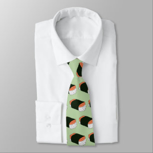 Corbata Patrón de comida hawaiana de Musubi Sushi