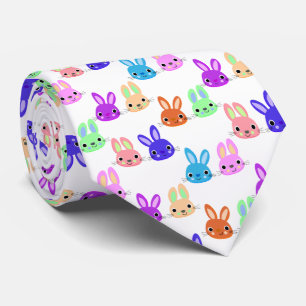 Corbata Patrón de conejillos de Pascua