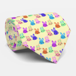 Corbata Patrón de conejillos de Pascua