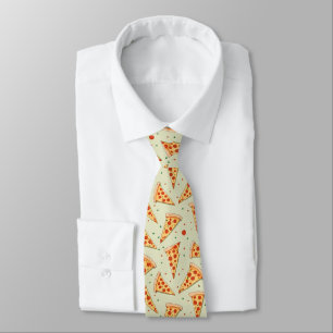 Corbata Patrón de cortes de pizza