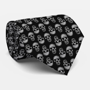 Corbata Patrón de cráneo