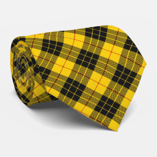 Corbata Patrón de Cuadros de Tartán del Clan MacLeod