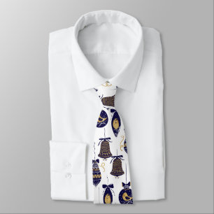 Corbata Patrón de decoración de árbol de Navidad