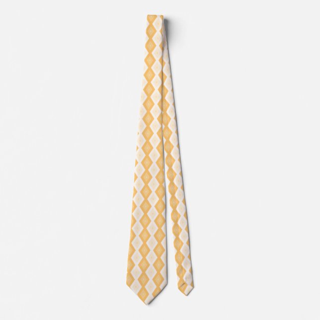 Corbata Patrón de diamante amarillo (Anverso)