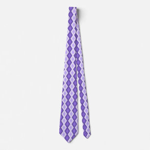 Corbata Patrón de diamante violento