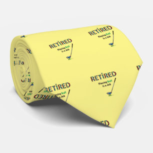 Corbata Patrón de empate Personalizado del cuello de golf