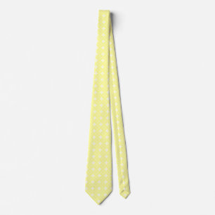 Corbata Patrón de envío amarillo limón