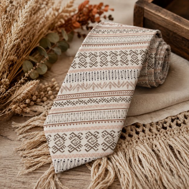 Corbata Patrón de estilo boho (Subido por el creador)