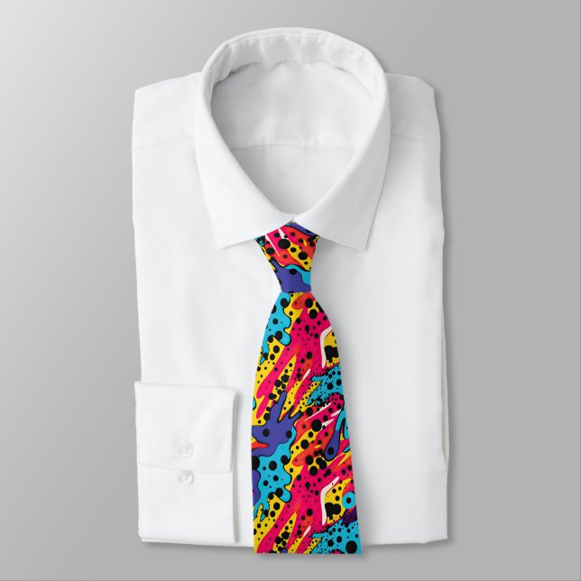 Corbata Patrón de estilo cómico (Atado)