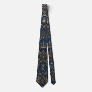 Corbata patrón de estilo real