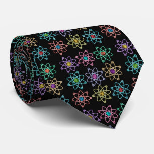 Corbata Patrón de estructura atómica Ciencia