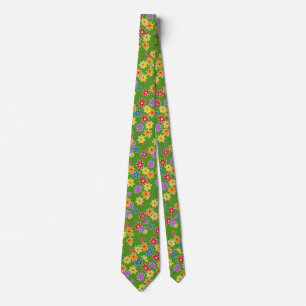 Corbata Patrón de estructura de energía de flor + tus idea