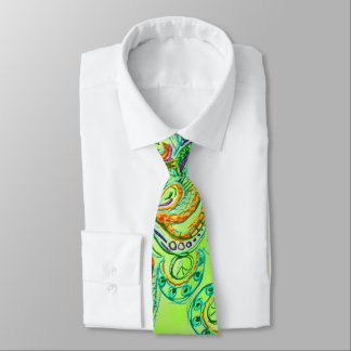 Corbata Patrón de fantasía de arte folclórico