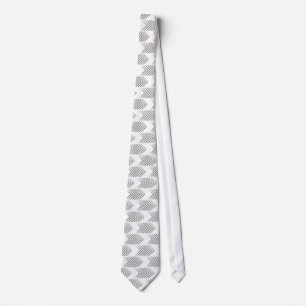 Corbata Patrón de flecha tribal gris