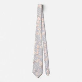 Corbata Patrón de flor de nomeolvides