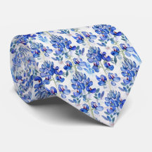 Patrón de Flor Silvestre de Texas Bluebonnet