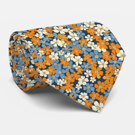 Corbata Patrón de flores de Ditsy