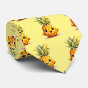 Corbata Patrón de fruto de piña de baldosas