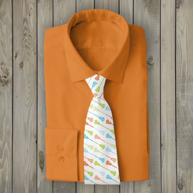 Corbata Patrón de garrapatas diagonales trasnochadas tropi (Subido por el creador)