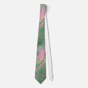 Corbata Patrón de Gel de cristal verde de Jade